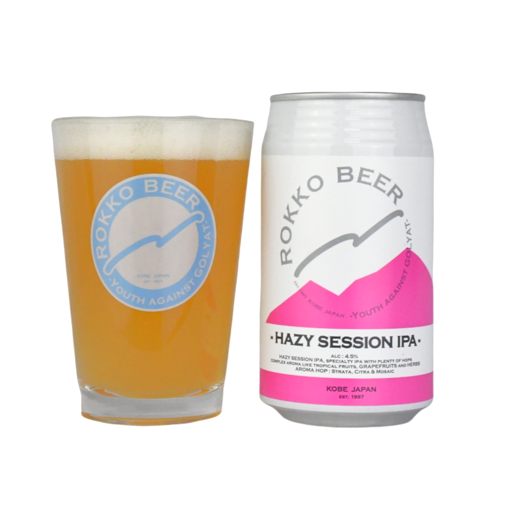 Rokko Beer Hazy Session IPA Award-Winning Craft Beer